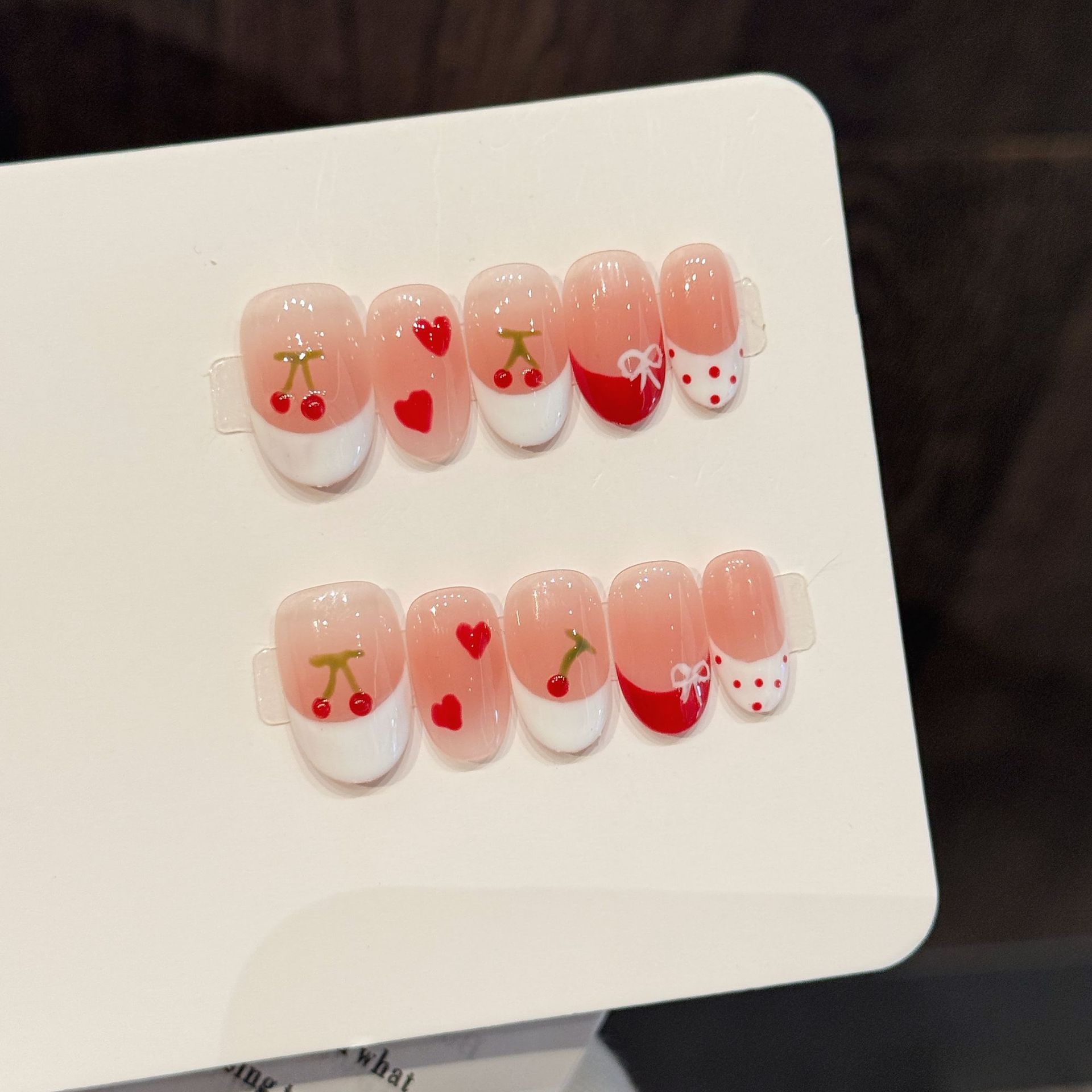 Nail Art Aesthetic - 10 шт. Накладные ногти ручной работы,