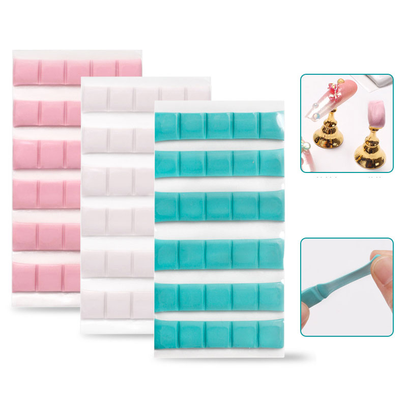 Nail Art Rame - 1 упаковка клей для ногтей, глиняная