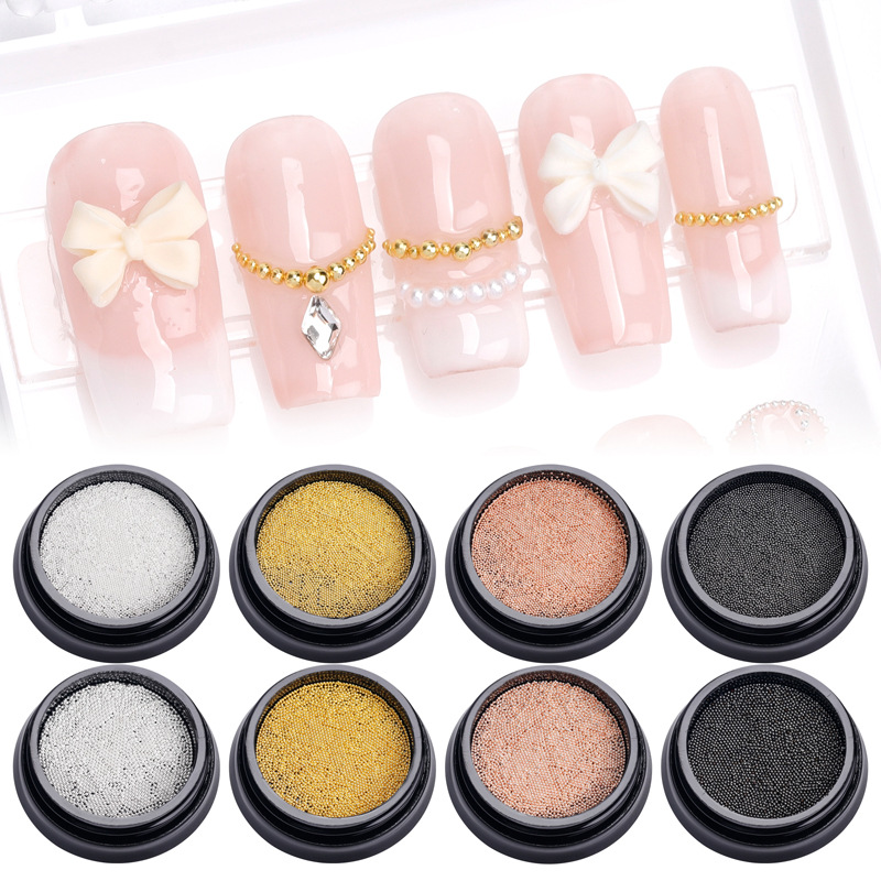 Nail Art Rose Gold - 10 г/коробка, 0,4 мм, 0,6 мм,