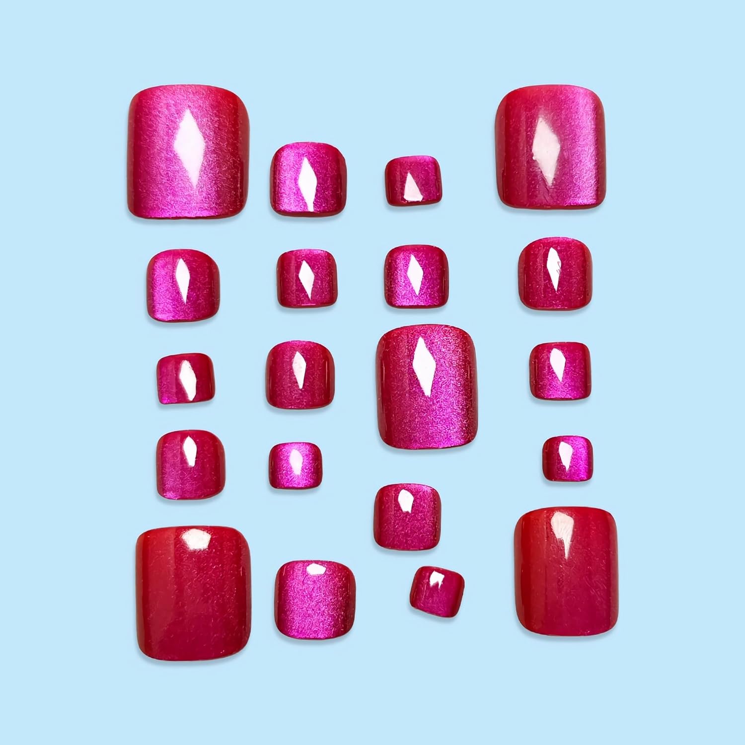 96 шт. акриловые прижимные ног – обзор и цена Nail Art Aesthetic