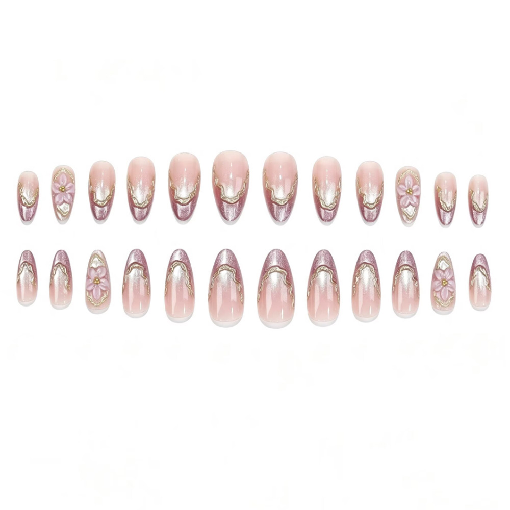 3D-цветы, искусственные ногти  – обзор и цена Nail Art Aesthetic
