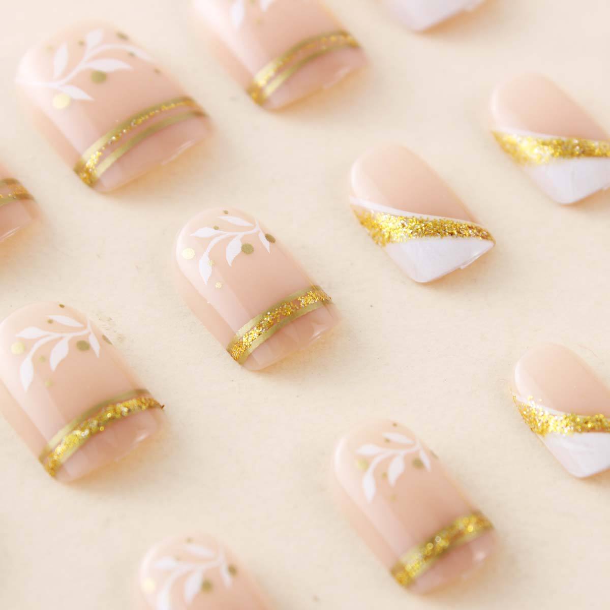 Накладные ногти Nude Short Squ – обзор и цена Nail Art Aesthetic