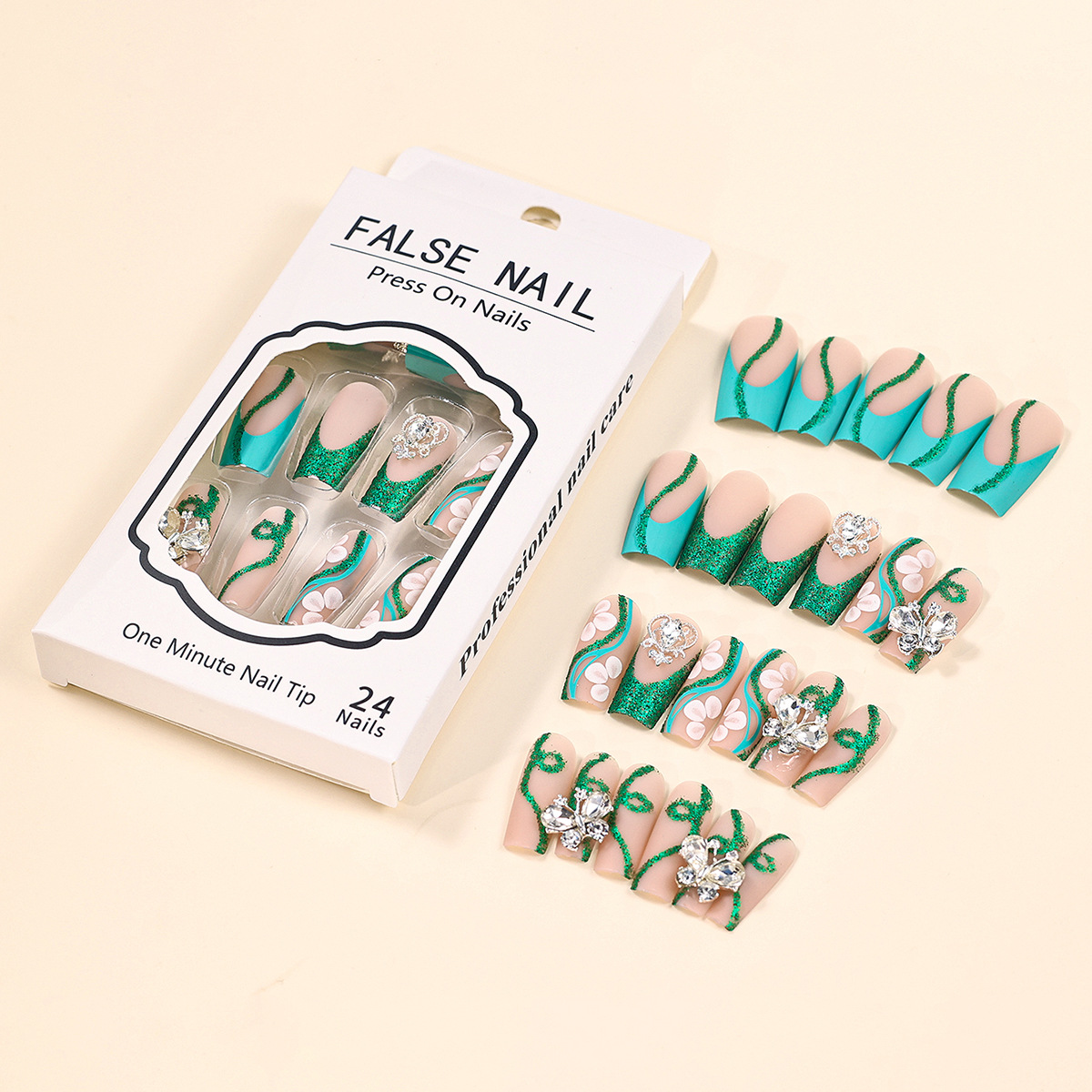 Накладные ногти на длинный гро – обзор и цена Nail Art Aesthetic