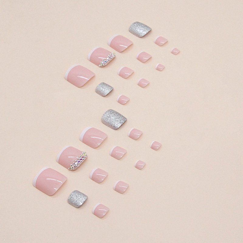 24 шт. накладных ногтей для пе – обзор и цена Nail Art Aesthetic