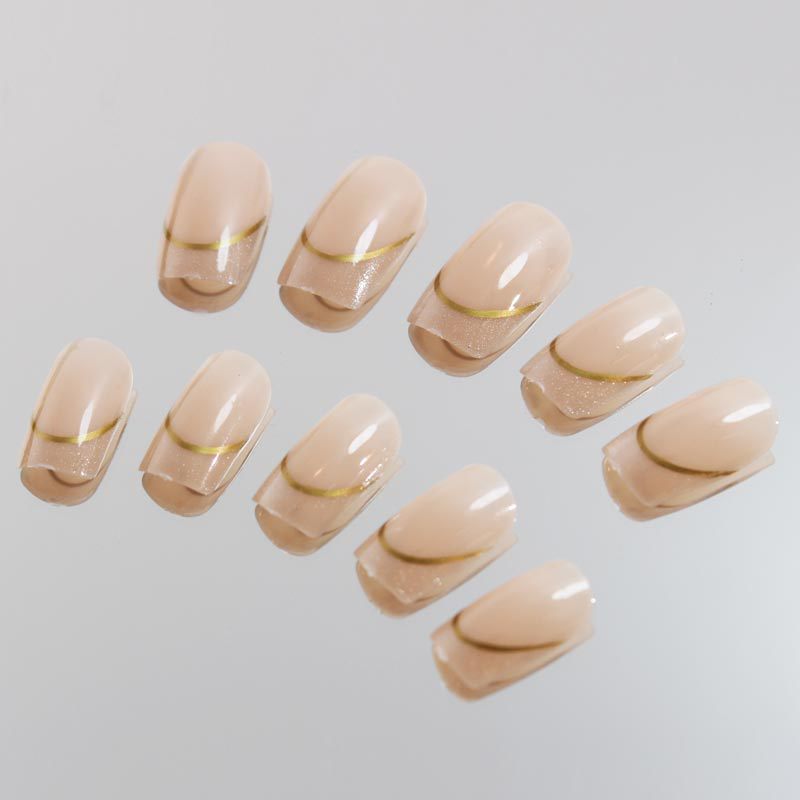Накладные ногти средней длины  – обзор и цена Nail Art Aesthetic