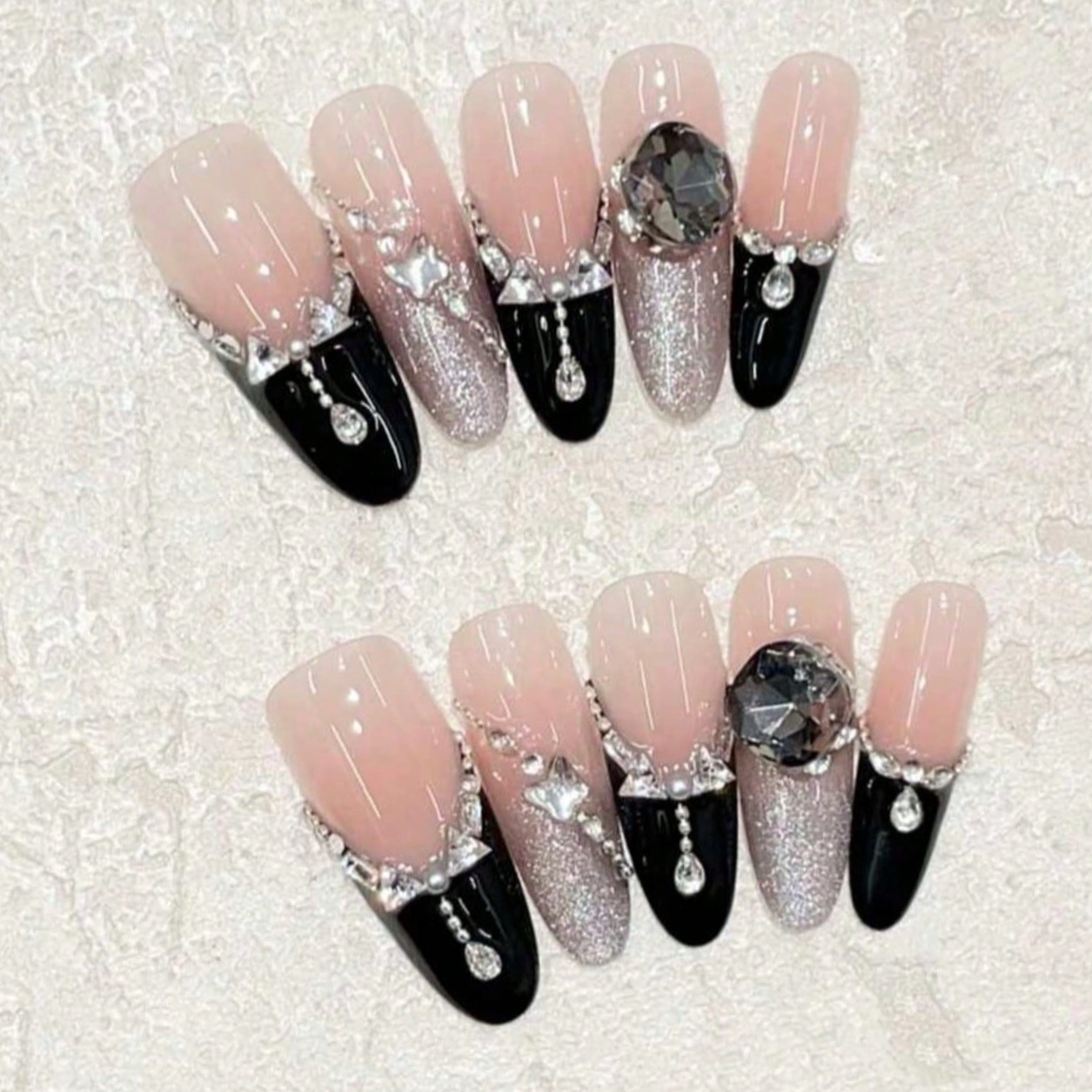 10 шт. длинных накладных ногте – обзор и цена Nail Art Quirky