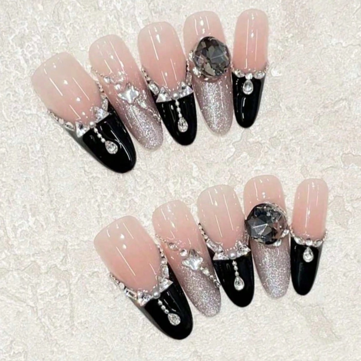 10 шт. длинных накладных ногте – обзор и цена Nail Art Quirky