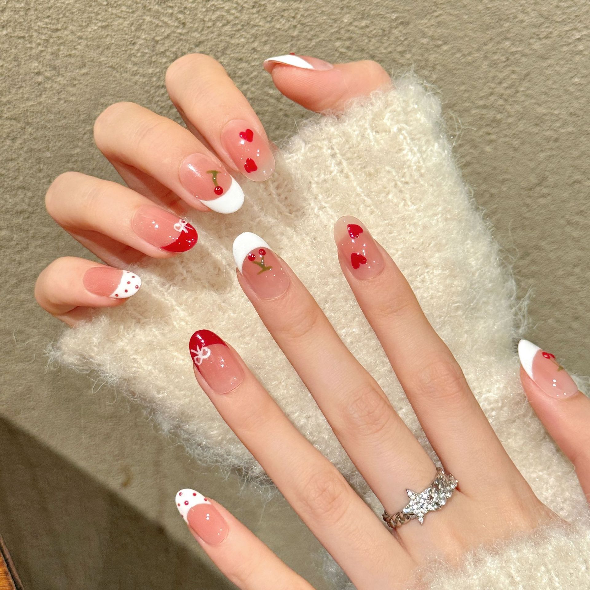10 шт. Накладные ногти ручной  – обзор и цена Nail Art Aesthetic