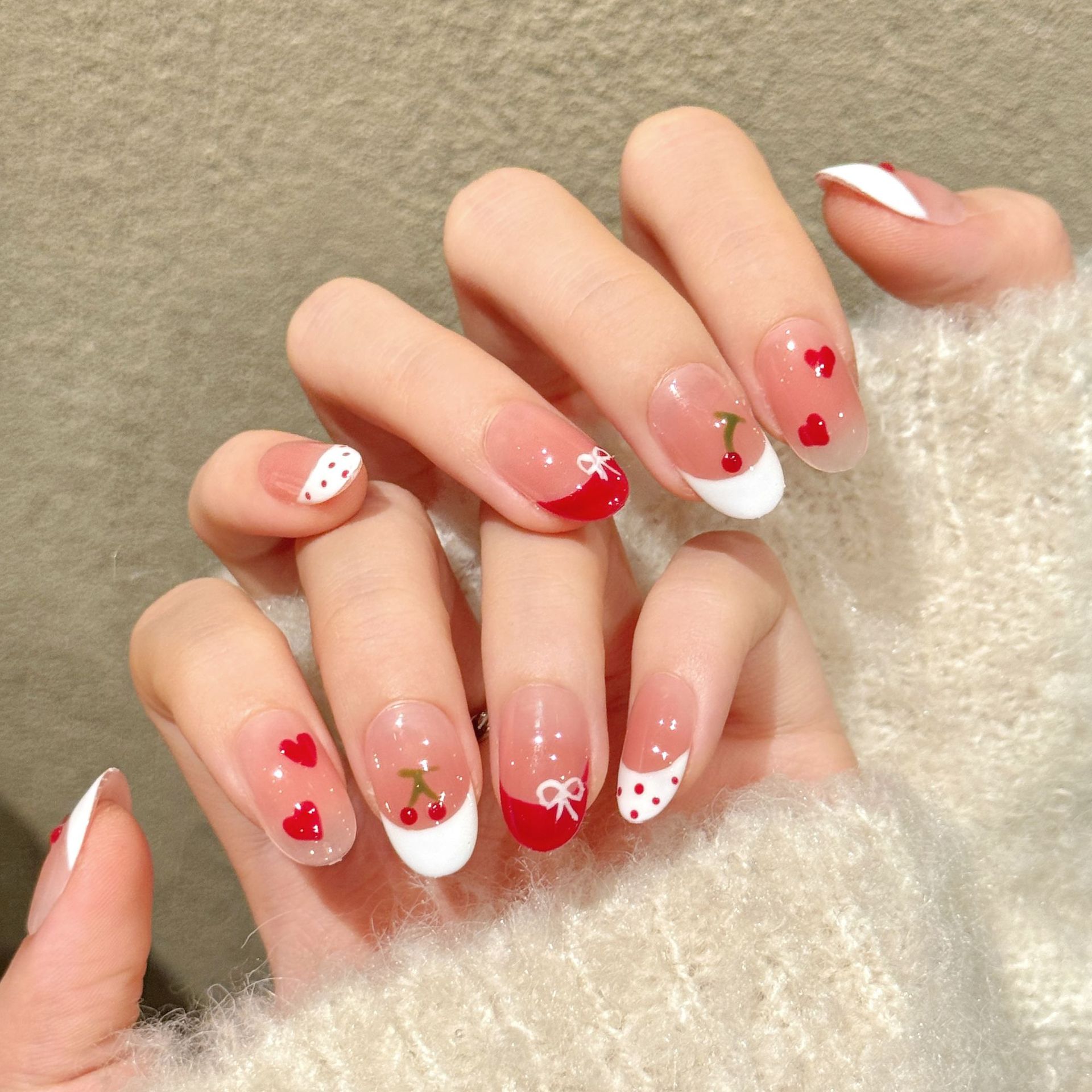 10 шт. Накладные ногти ручной  – обзор и цена Nail Art Aesthetic