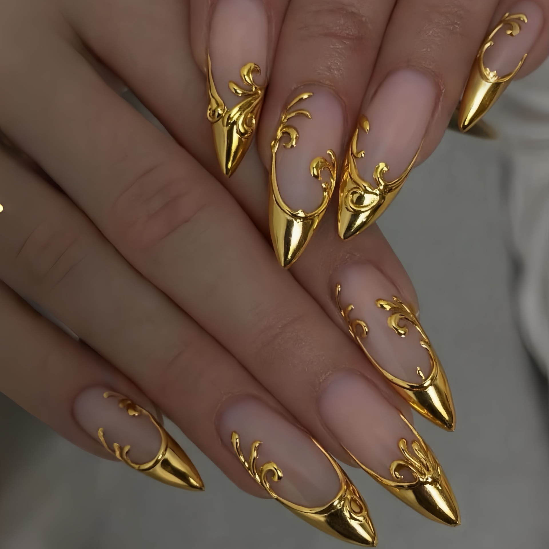 3D накладные ногти для женщин  – обзор и цена Nail Art Aesthetic