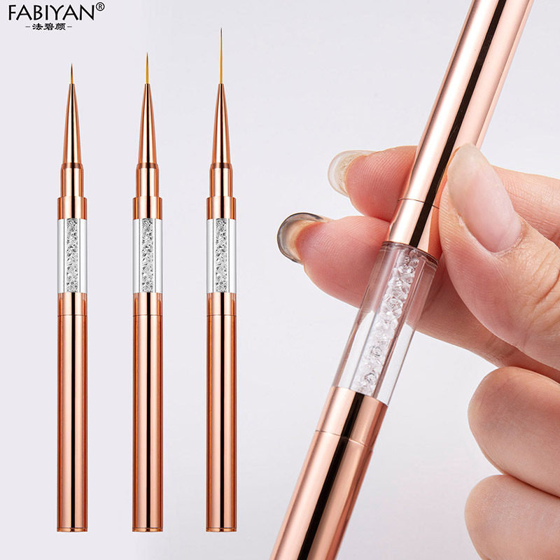 Двойная головка из розового зо – обзор и цена Nail Art Rose Gold