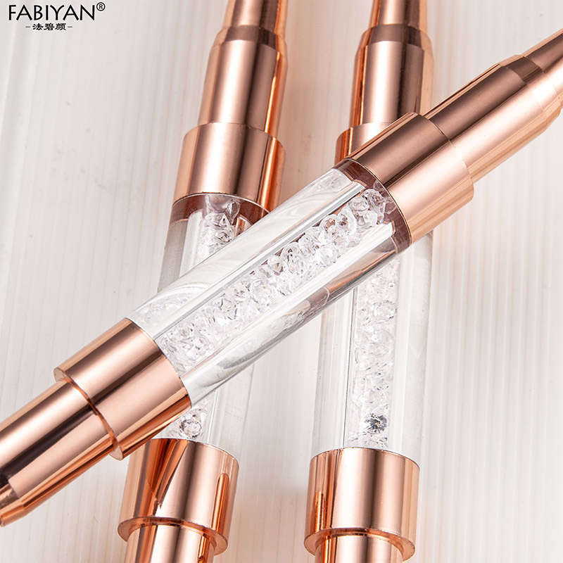Двойная головка из розового зо – обзор и цена Nail Art Rose Gold