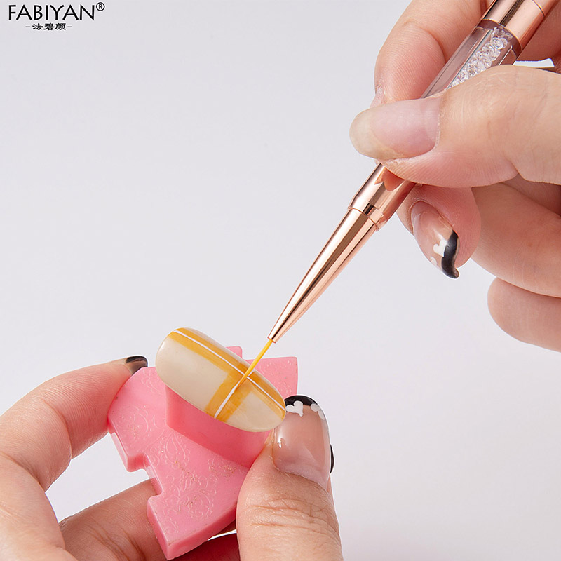 Двойная головка из розового зо – обзор и цена Nail Art Rose Gold
