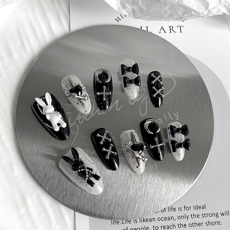 10 шт. Накладные ногти ручной  – обзор и цена Nail Art Aesthetic