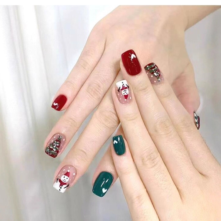 30 листов рождественских накле – обзор и цена Nail Art Xmas Stickers