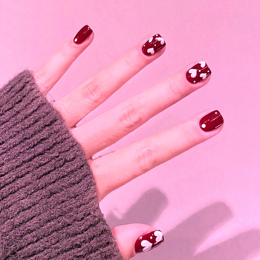 24 шт./набор, короткие квадрат – обзор и цена Nail Art Fake