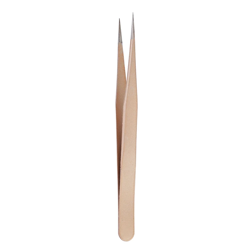 1 шт. прямой пинцет цвета шамп – обзор и цена Nail Art Rose Gold