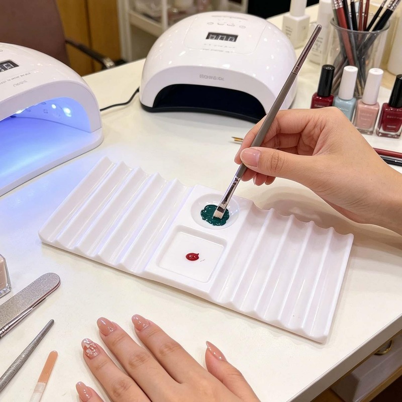Многоразовая палитра для нейл- – обзор и цена Nail Art Rame