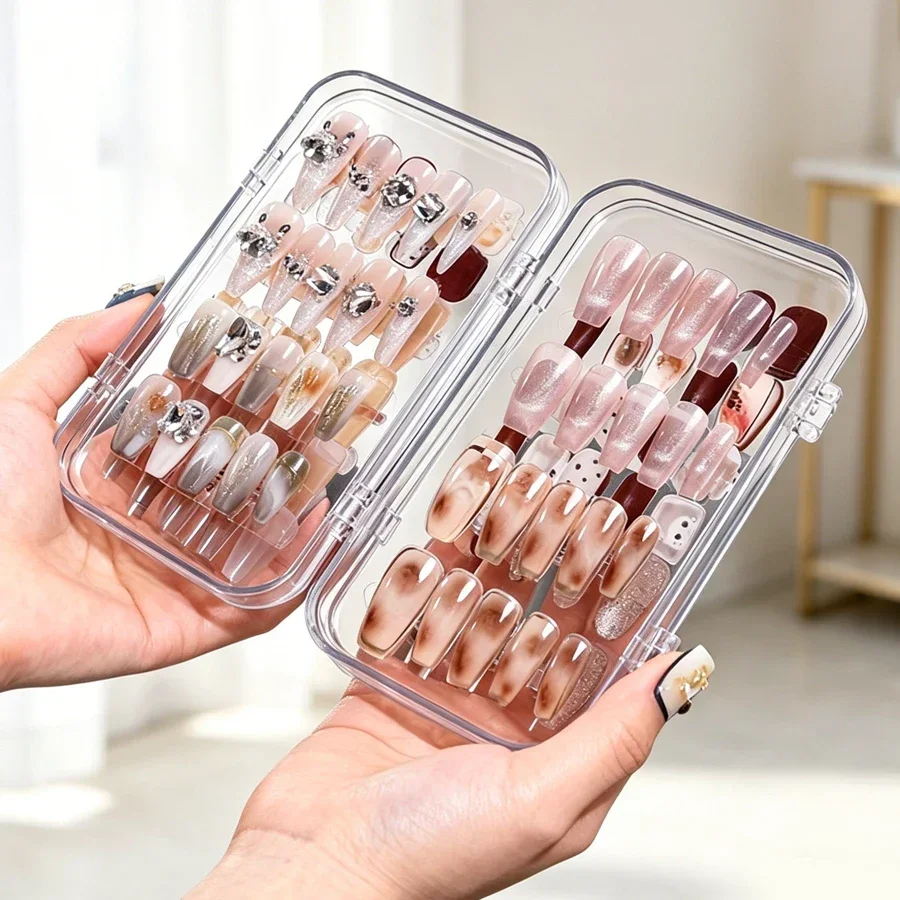 Прозрачный складной органайзер – обзор и цена Nail Art Quirky