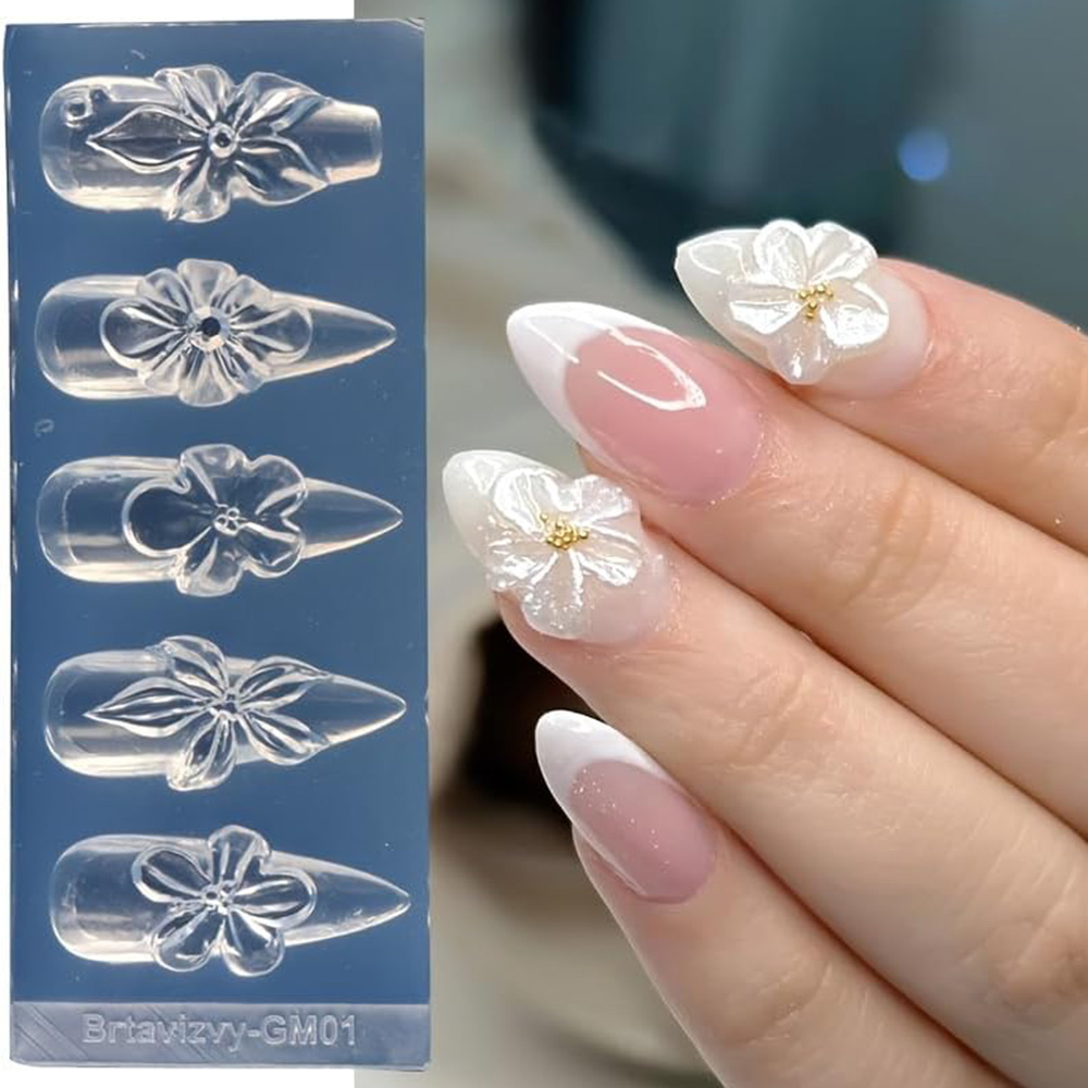 Силиконовые 3D-формы для дизай – обзор и цена Nail Art Vintage