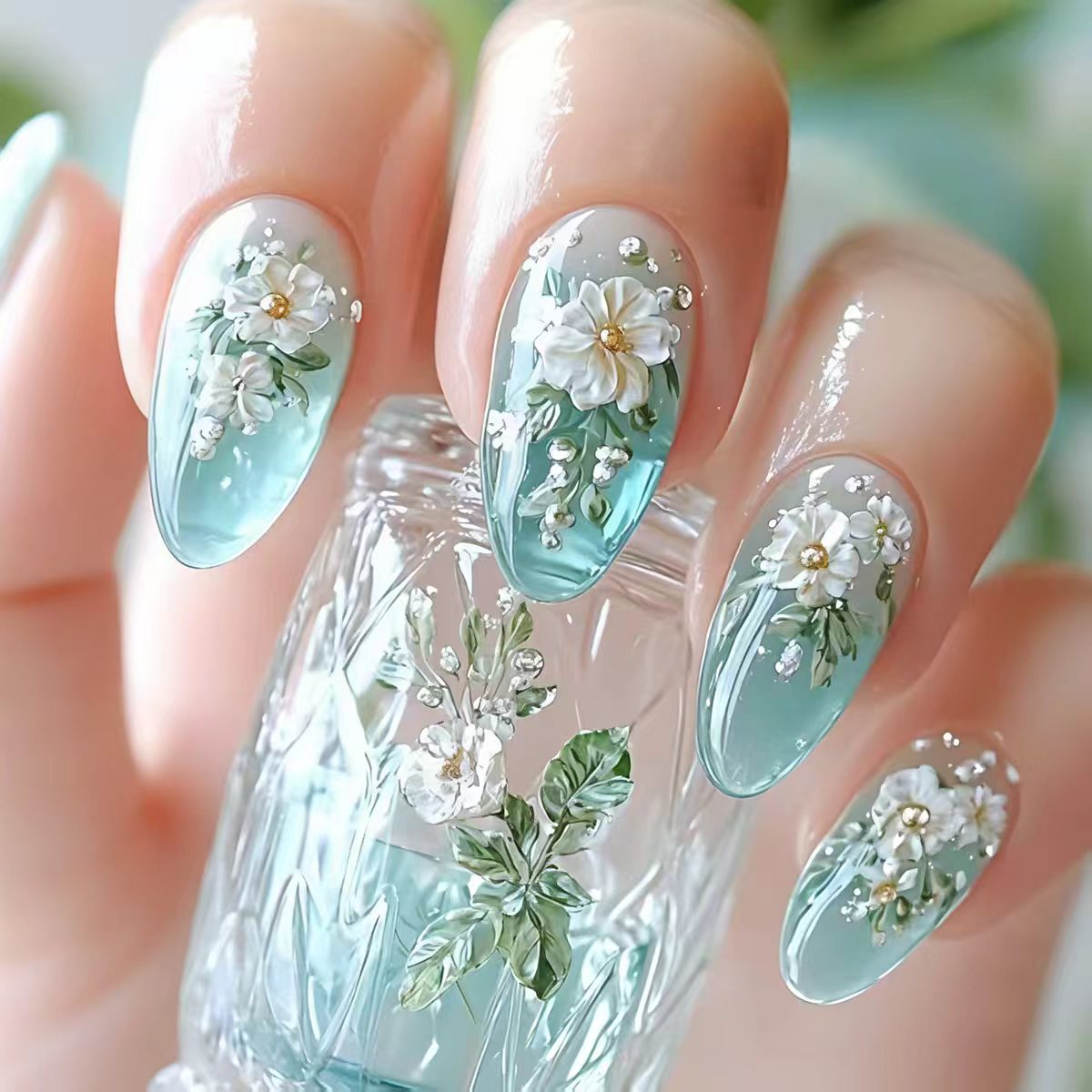 Искусственные накладные ногти  – обзор и цена Nail Art Aesthetic