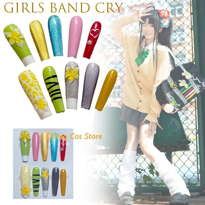 Накладные ногти Girls Band Cry – обзор и цена Nail Art Nail Art