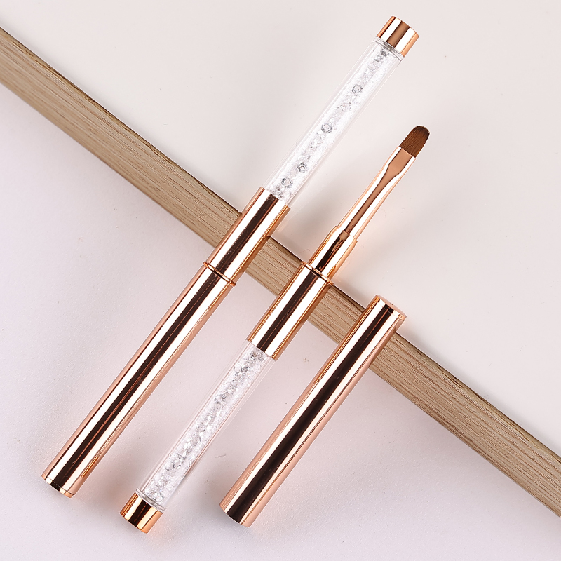 Набор кистей для дизайна ногте – обзор и цена Nail Art Rose Gold