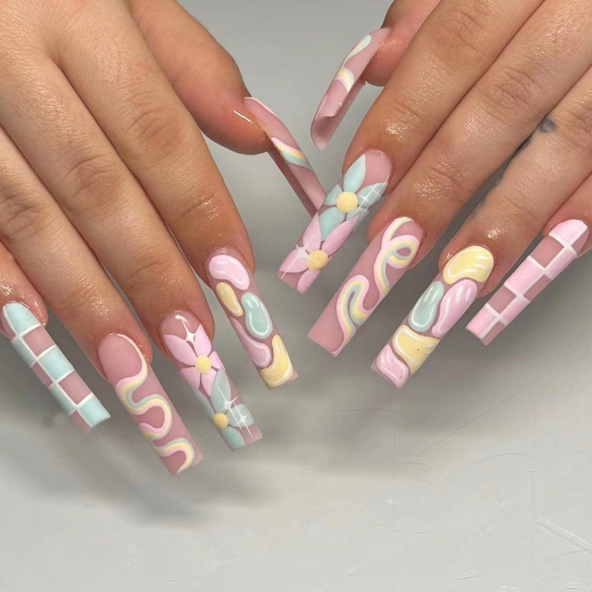 24 шт., черные французские нак – обзор и цена Nail Art Quirky