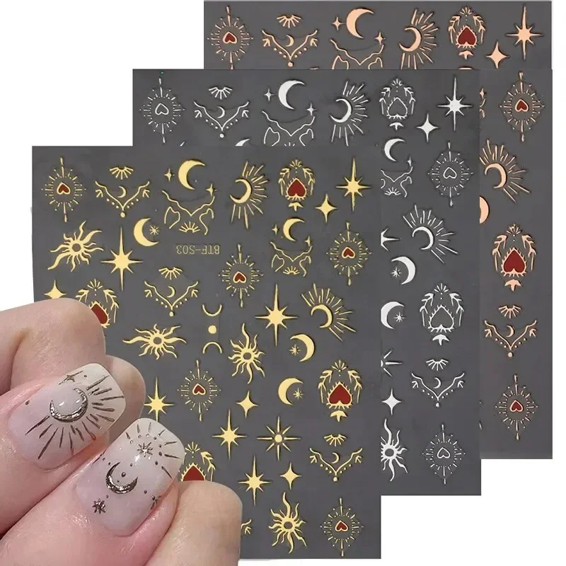 3 листа в упаковке 1 упаковке, – обзор и цена Nail Art Rose Gold