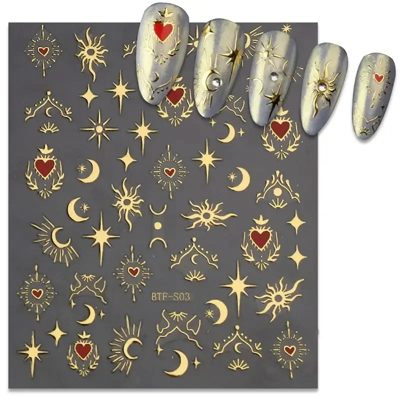 3 листа в упаковке 1 упаковке, – обзор и цена Nail Art Rose Gold