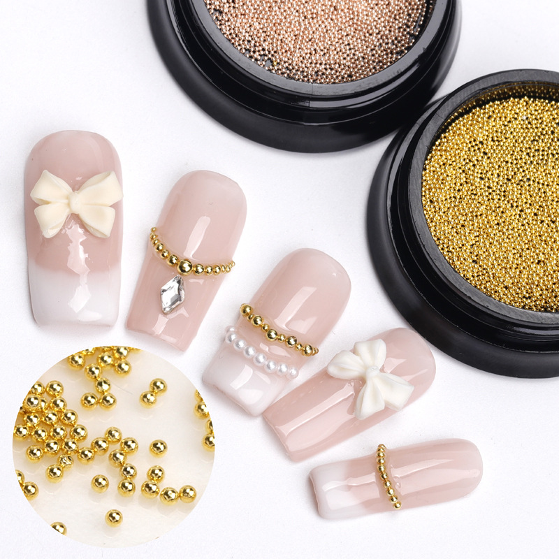 10 г/коробка, 0,4 мм, 0,6 мм,  – обзор и цена Nail Art Rose Gold