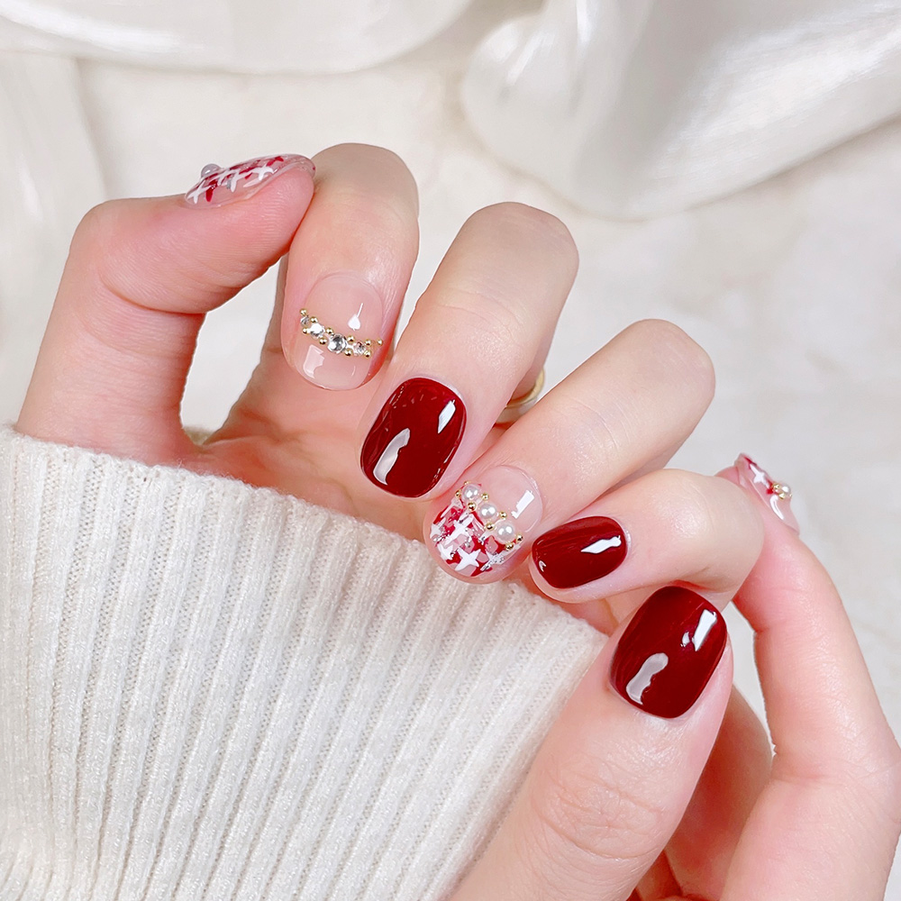 Набор из 10 коротких квадратны – обзор и цена Nail Art Quirky