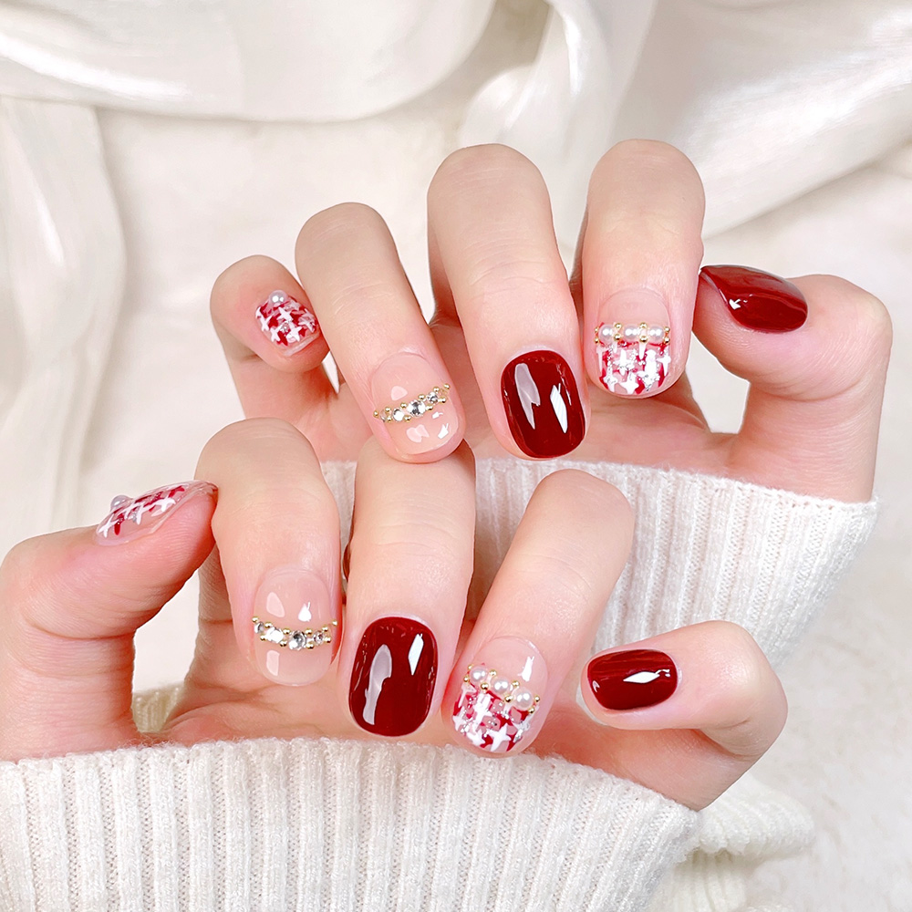 Набор из 10 коротких квадратны – обзор и цена Nail Art Quirky