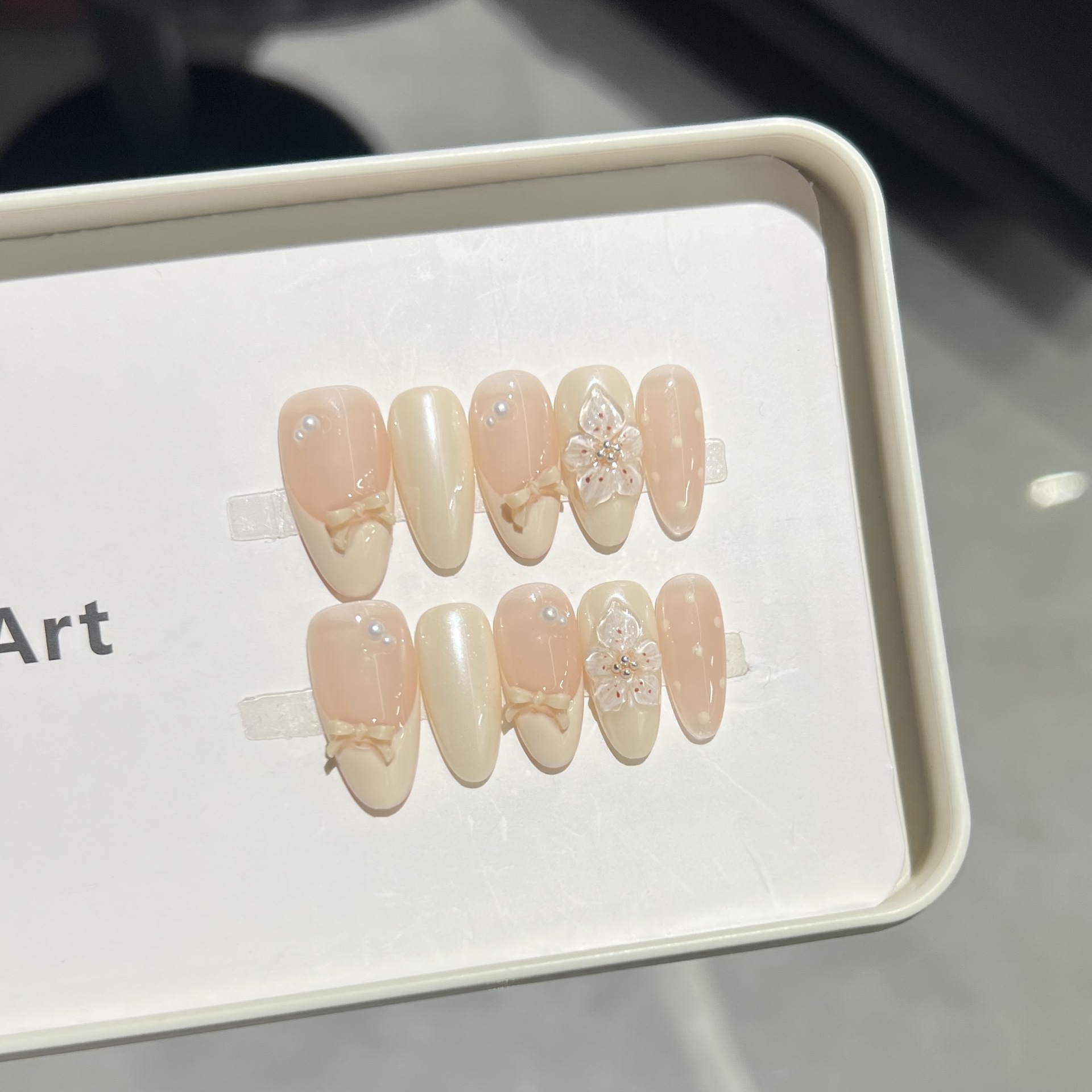 10 шт. накладных ногтей цвета  – обзор и цена Nail Art Aesthetic